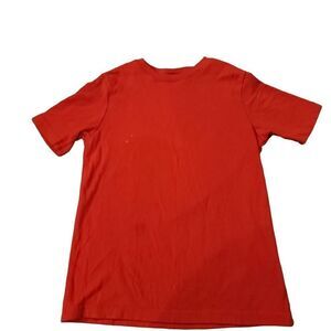 Wonder Nation Unisex Kids Red Crew Neck Short Sleeve Pullover T Shirt Size 6/7